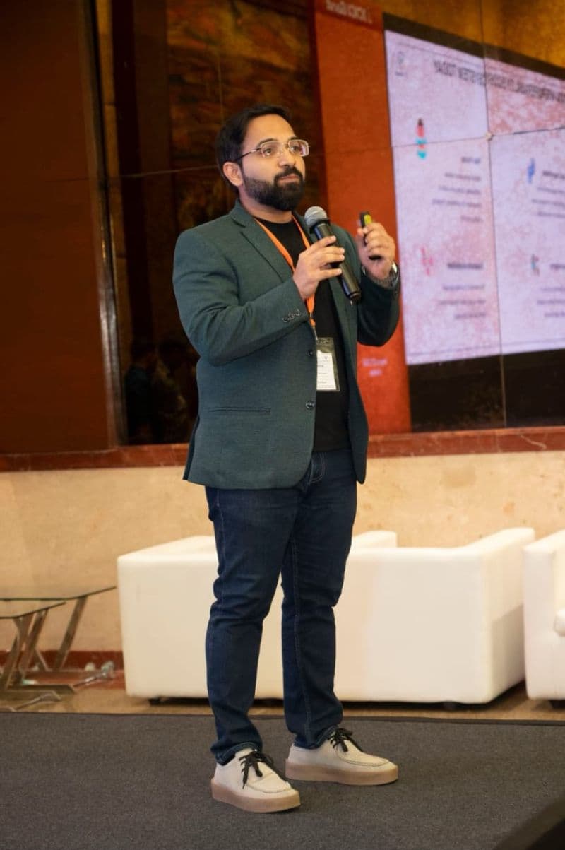 Saurabh Gupta at ICICI Bank Startup Founders' Day